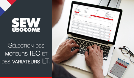 Commande des variateurs LTE-B+ / LTP-B et des moteurs IEC via Online Support.